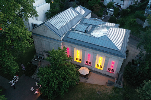 Luftaufnahme Staatliche Kunsthalle Baden-Baden © Staatliche Kunsthalle Baden-Baden, Foto: Manuel Rossner