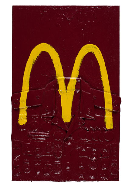 Georg Barinov: Old Gods-New Gods, 40x65cm, 2016 Mixed Media