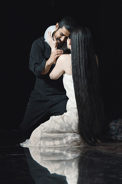 Szenenbild: Sahel Salam, Cassandra Wright (c) Alexandra Polina